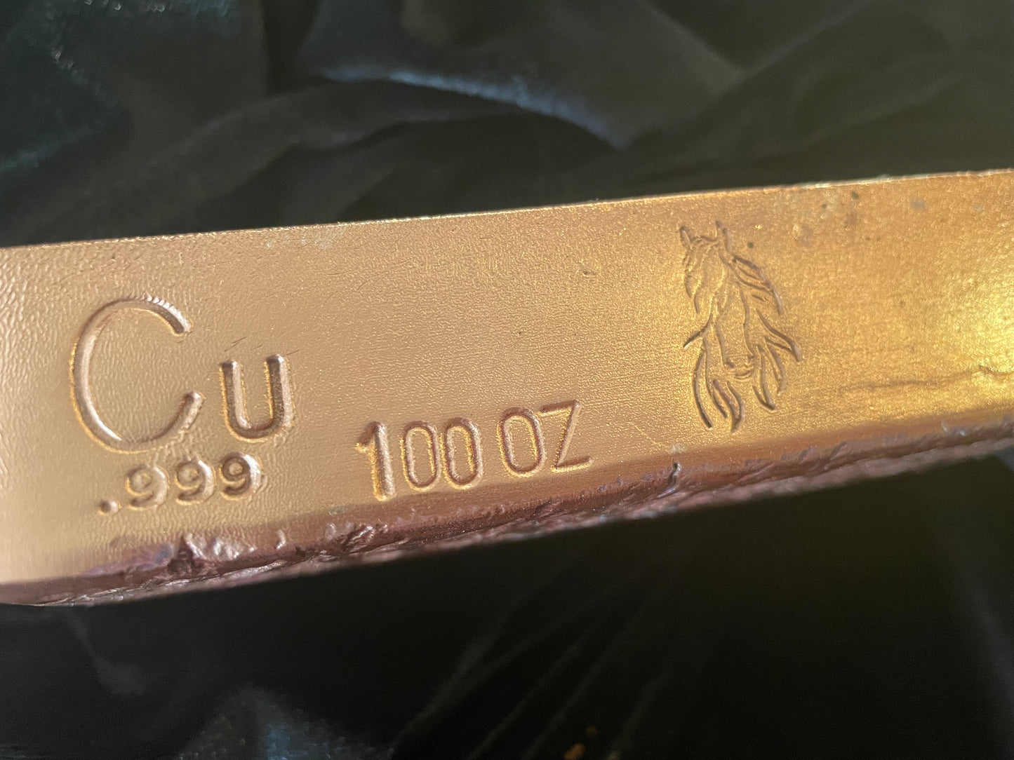 100 Oz .999 Cu Regular Finish