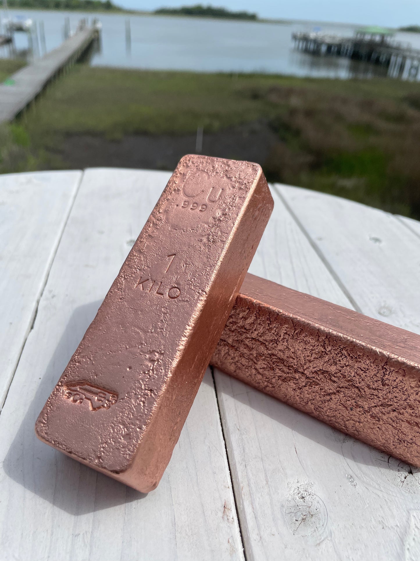 1 Kilogram .999 Copper Ingot